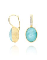 Orecchini Nanis Donna BOULES in Oro giallo Diamante 0.07 Ct OS5-609 - OS5-609